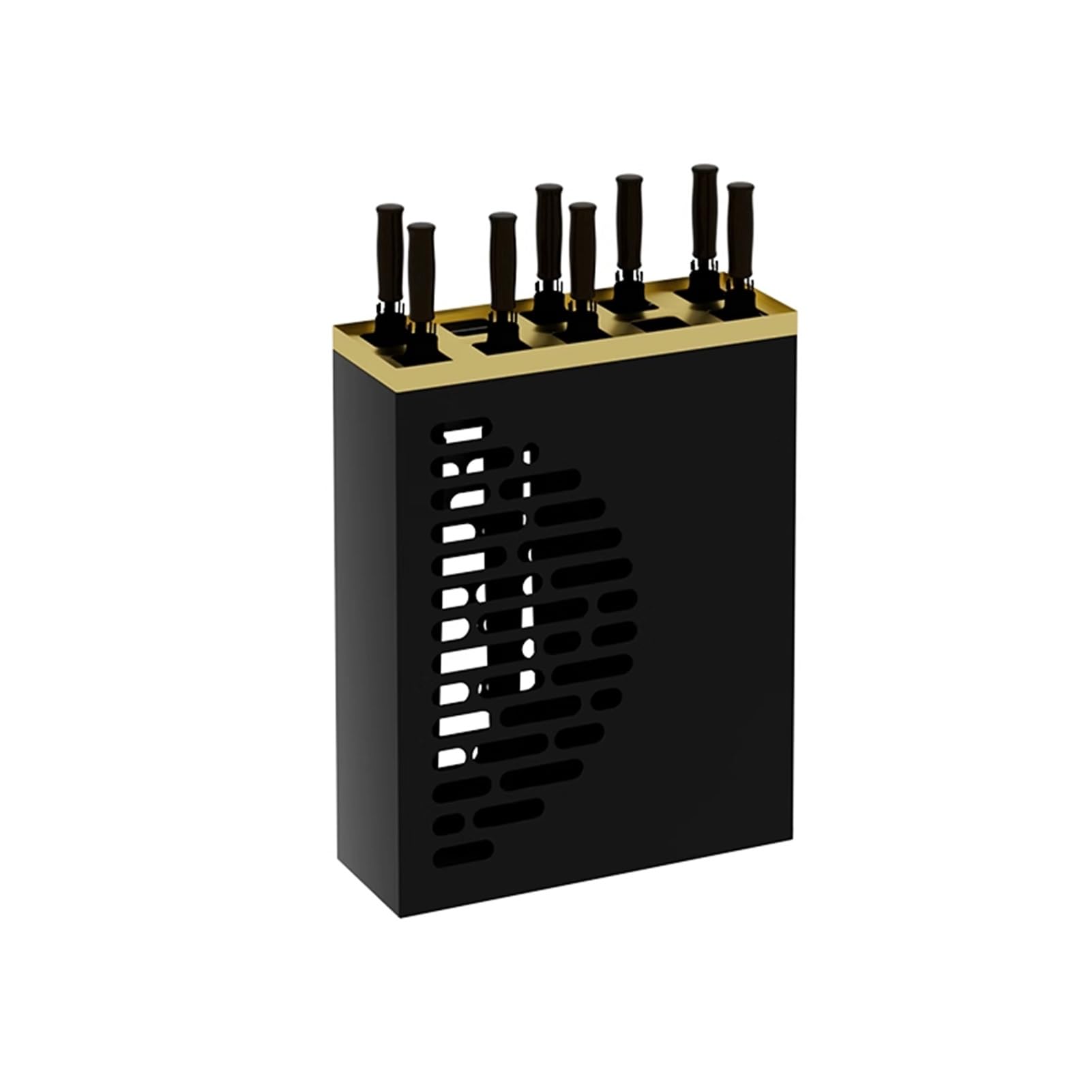 Porte-parapluies noir avec bac égouttoir amovible pratique