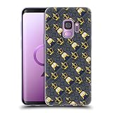 Proporciona una comodidad Head Case Designs Licenciado Oficialmente Minions Patrón de Corona King Bob Minion Invasión Británica Carcasa de Gel de Silicona Compatible con Samsung Galaxy S9