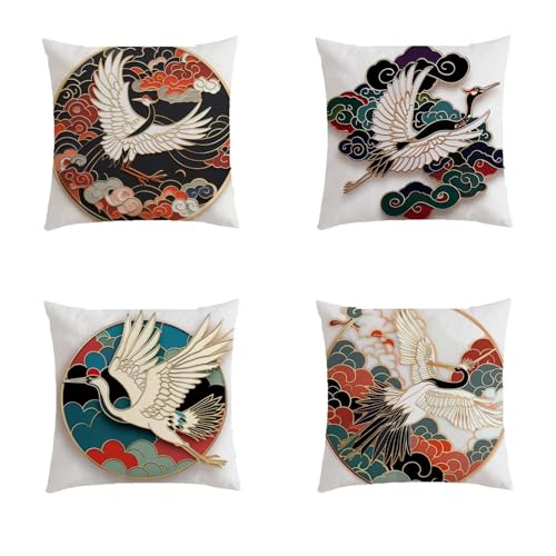 Fermeture éclair invisible housse de coussin 80x80cm extérieure