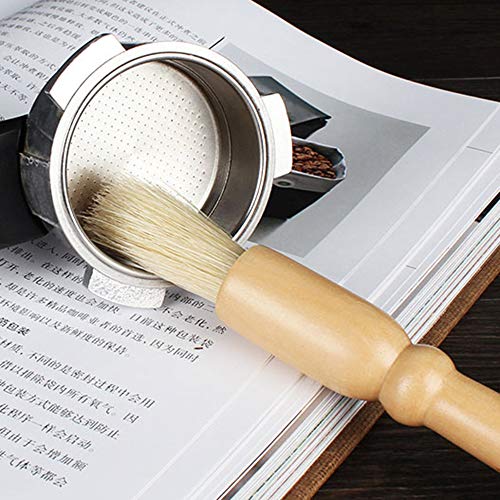 4 Packs Coffee Grinder Brush,Danzix Wooden Cleaning Brush For Grinders And Pasta Makers-2 Size #TOP5