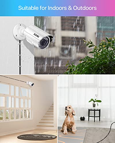 Zosi 1 Pack 100Ft (30 Meters) 2-In-1 Video Power Cable, Bnc Extension Surveillance Camera Cables For Video Security Systems (Included 1X Bnc Connectors And 1X Rca Adapters) #TOP5