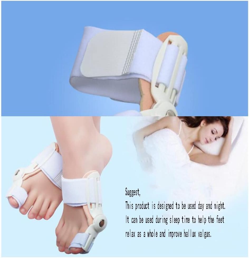 DEAVER Bunion Splint Big Toe Straightener,Foot Pain Relief Correction,Bunions for Toes Finger Separator CareBunion Corrector,Orthopedic Supplies Pedicure