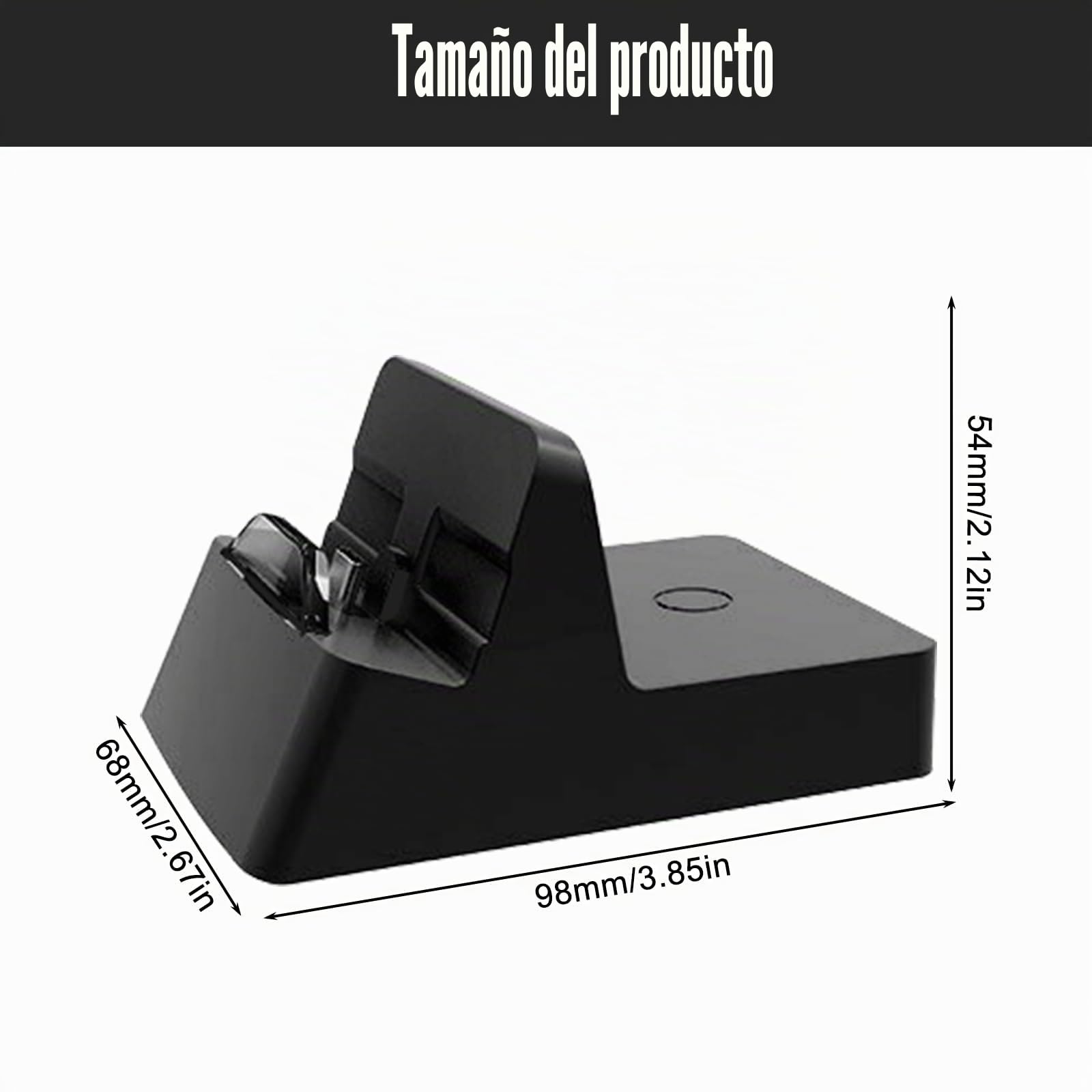 Nizirioo Estación de Carga Portátil para Nintendo Switch/OLED: Base de Carga Mini Con 4K HDMI y USB 3.0