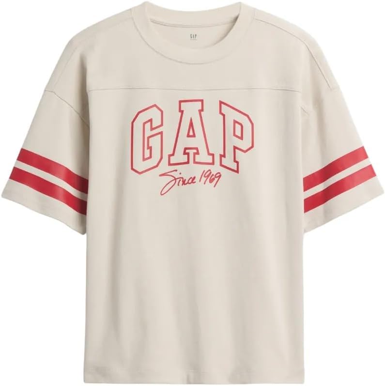 Gap Boys' Short Sleeve Heavyweight Relaxed Tee