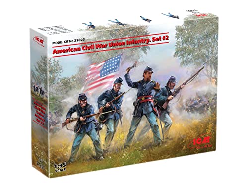 American Civil War Union Infantry ICM 35023 figurines plastique 1/35