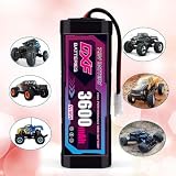 DXF lot de 2 batteries NiMH 7,2 V 3600 mAh prise Tamiya photo 6