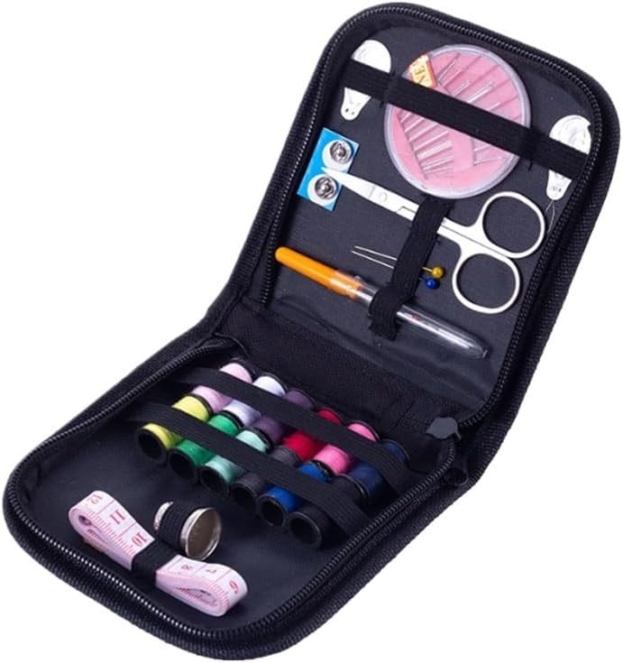 Printed Needlework Bag Handmade Set Sewing Kit Assembly Part Mini Colorful Box