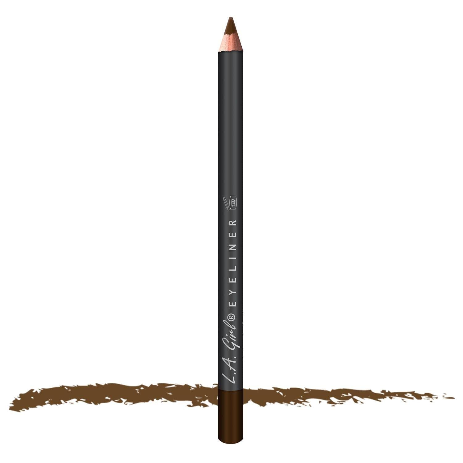 L.A. Girl Eyeliner Pencil, Medium Brown GP614