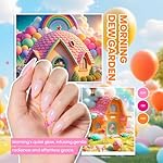 Beetles Gel Nail Polish Kit with U V Light 80Pcs Color Enchantment 55 Colors Gel Polish Starter Kit with Base Top Coat Nail Art Stickers Manicure Tools Gift for Women - Image 3