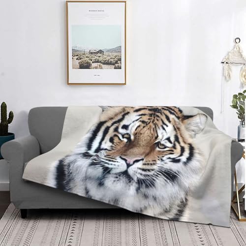 Couverture de lit tigre en microfibre toutes tailles - 5