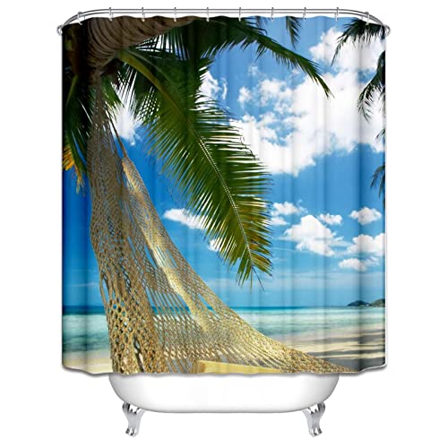 Rideau de douche imperméable anti-moisissure polyester 180x200 - 3