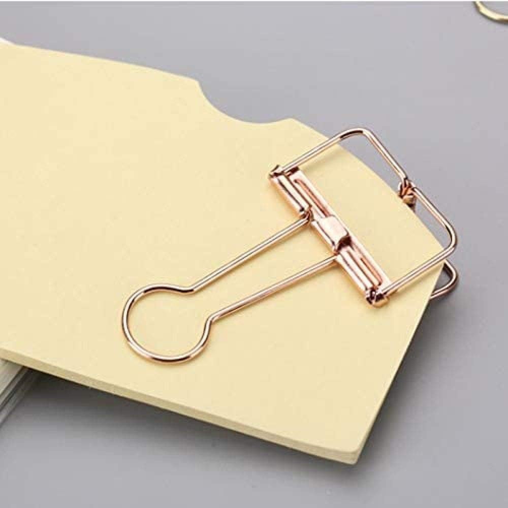 Metallklammern, Binder-Clips, Foldback-Clip, Foldback-Binder, Büroklammern, Scharnier for Fotos, Snacks, Taschen, Heimbürobedarf, 19/32 mm, vierfarbig, gemischt (Größe: 32 mm x 16 Stück) ( Size : 19mm