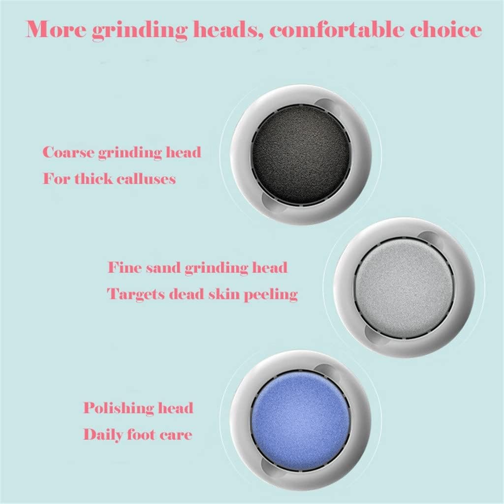 Foot Grinder Vacuum Adsorpt Dead Skin Callus Remover Hard Cracked Files Pedicure Clean Tools Feet Care