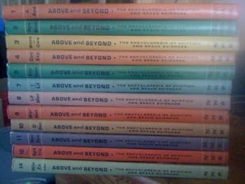 Hardcover ABOVE and BEYOND VOLUMES 1-14 (The Encyclopedia of Aviation and Space Sciences) Book