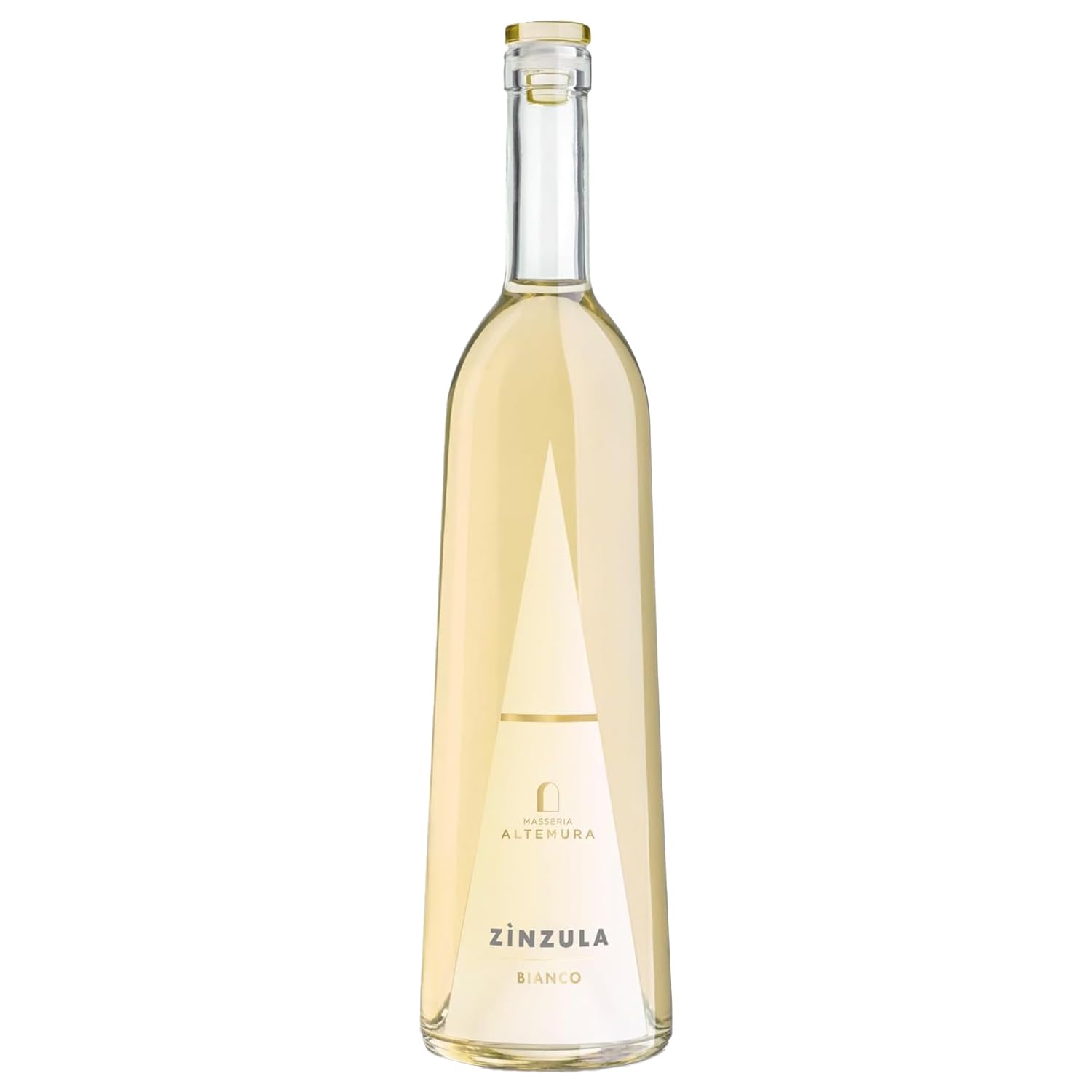 Masseria Altemura Zìnzula Bianco Salento IGT - Italian Still White Wine from the Apulia Region, Italy - Blend of Fiano & Moscato Grapes - 75cl / 750ml, 12.5% ABV