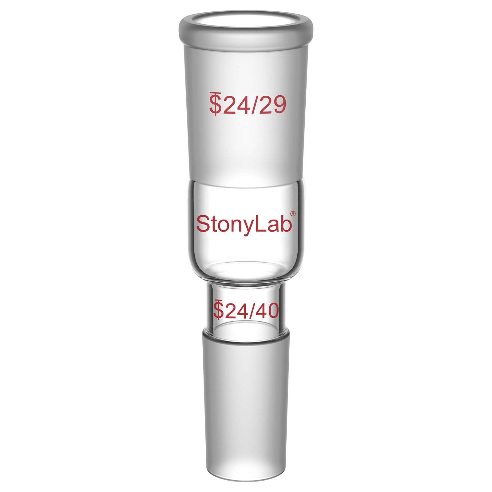 stonylab Borosilicate Glass Connecting Adapter, 19/22 Outer to 14/20 Inner Joint Reducing Connecting Adapter for Laboratory — Amazon image 7