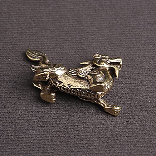 Amazon.co.jp: 睚眦 ヤアズ Bデザイン ミニサイズ 風水 グッズ 魔除け