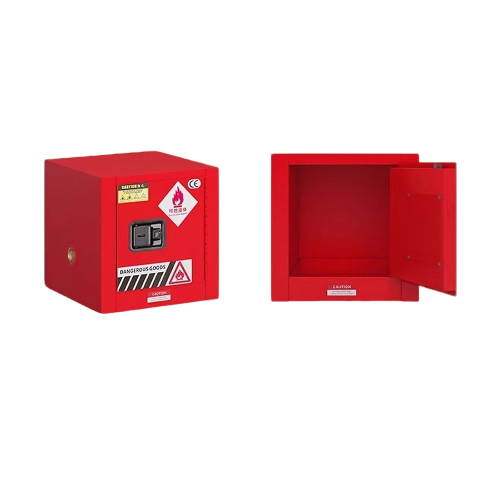 Armario para Almacenamiento de Productos químicos | Armario de Seguridad para líquidos peligrosos y ácidos | Taquilla de Seguridad de Grado Industrial y de Laboratorio