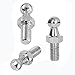 TOOMYAUTO 10mm Ball Studs, M6 x15mm Ball Screws 6MM Female Thread x 1/2