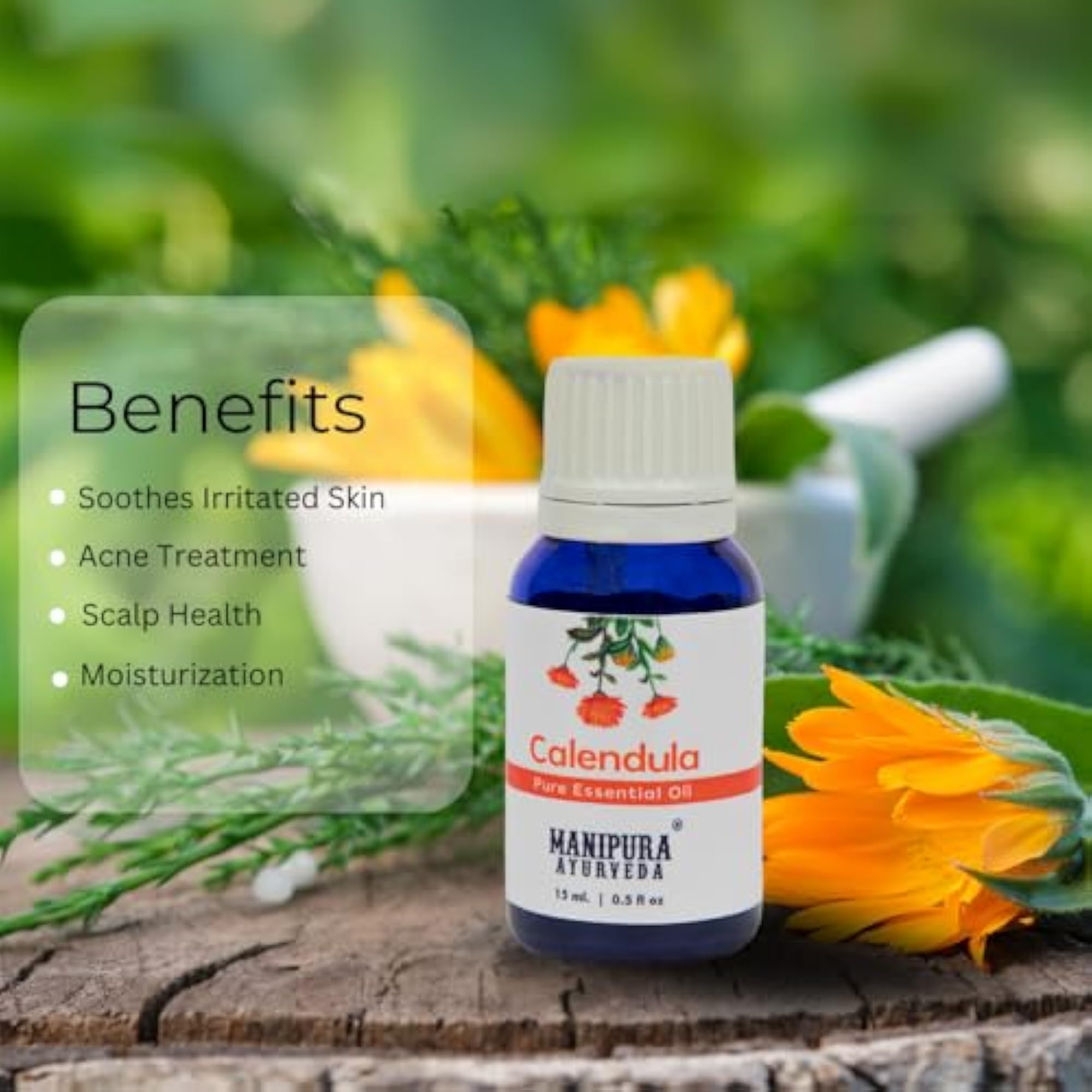 Calendula & Ginger Oil Diffuser Combo Pack, 100% Pure