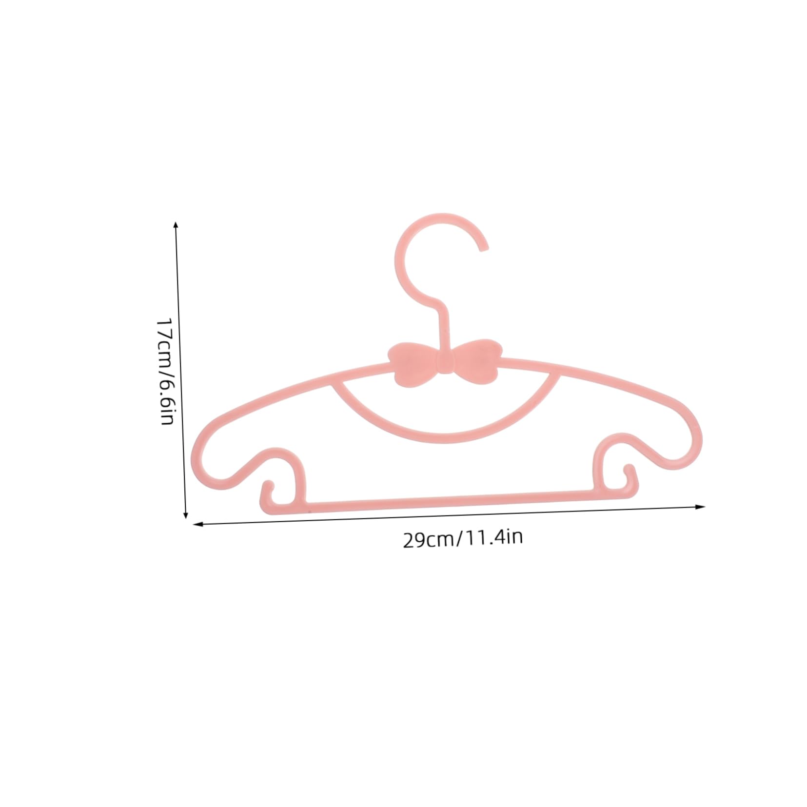 Cabilock Organize Your Nursery 10pcs Lightweight Baby Hangers Easy-to-Clean for Newborn to Boys and Girls