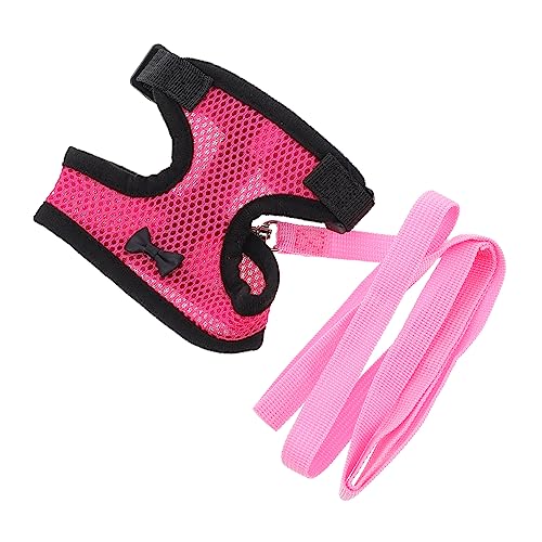 ibasenice Outdoor Chicken Harness with Leash Comfortable Hen Vest for Training Walking for Pets Weighing Up to Stylish Design for Festivals