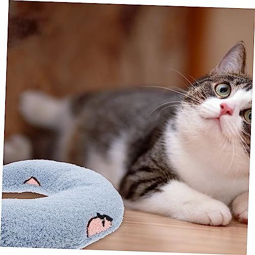 Almohada para cuello de felpa con soporte protector cervical 7