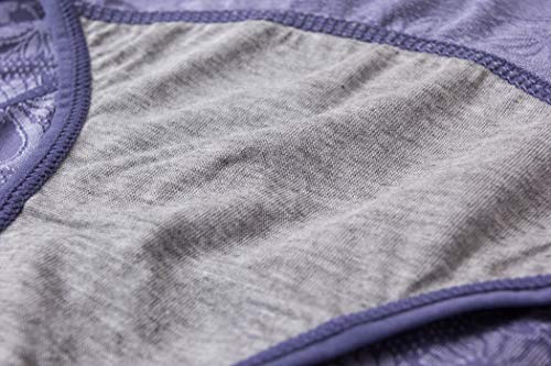 Image of YOYI FASHION Women Menstrual Period Briefs Jacquard Easy Clean Panties US Size XXS-5XL /12