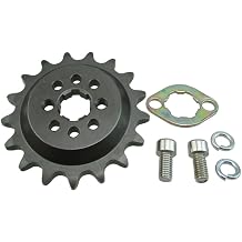 Offset Front Sprocket +7mm 420 14T 15T 16T 17T For Zongshen ZS190 Daytona Anima 190cc 212cc Engine Honda Mini Trail Monkey Bike +7mm 420-17T