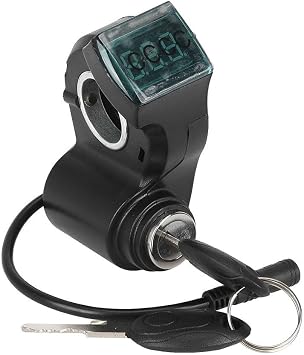 Secure Handlebar Switch Lock For G2 Pro Electric Scooter With 3pin Display Switch And Waterproof ABS Construction Replacement Part
