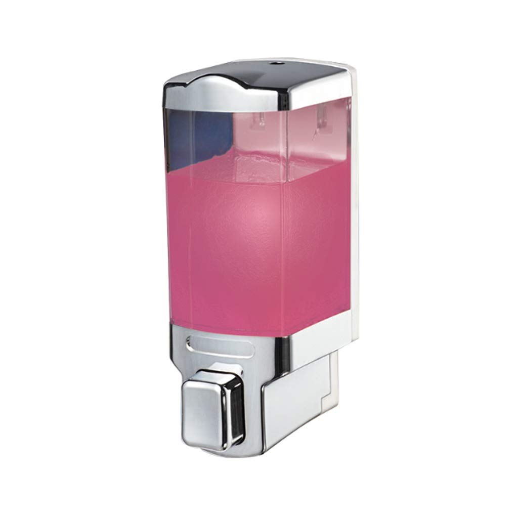 Servizi igienici Shampoo Box a parete Manuale di dispenser sapone da bagno a mano 'erogatore del Bottiglia(C)