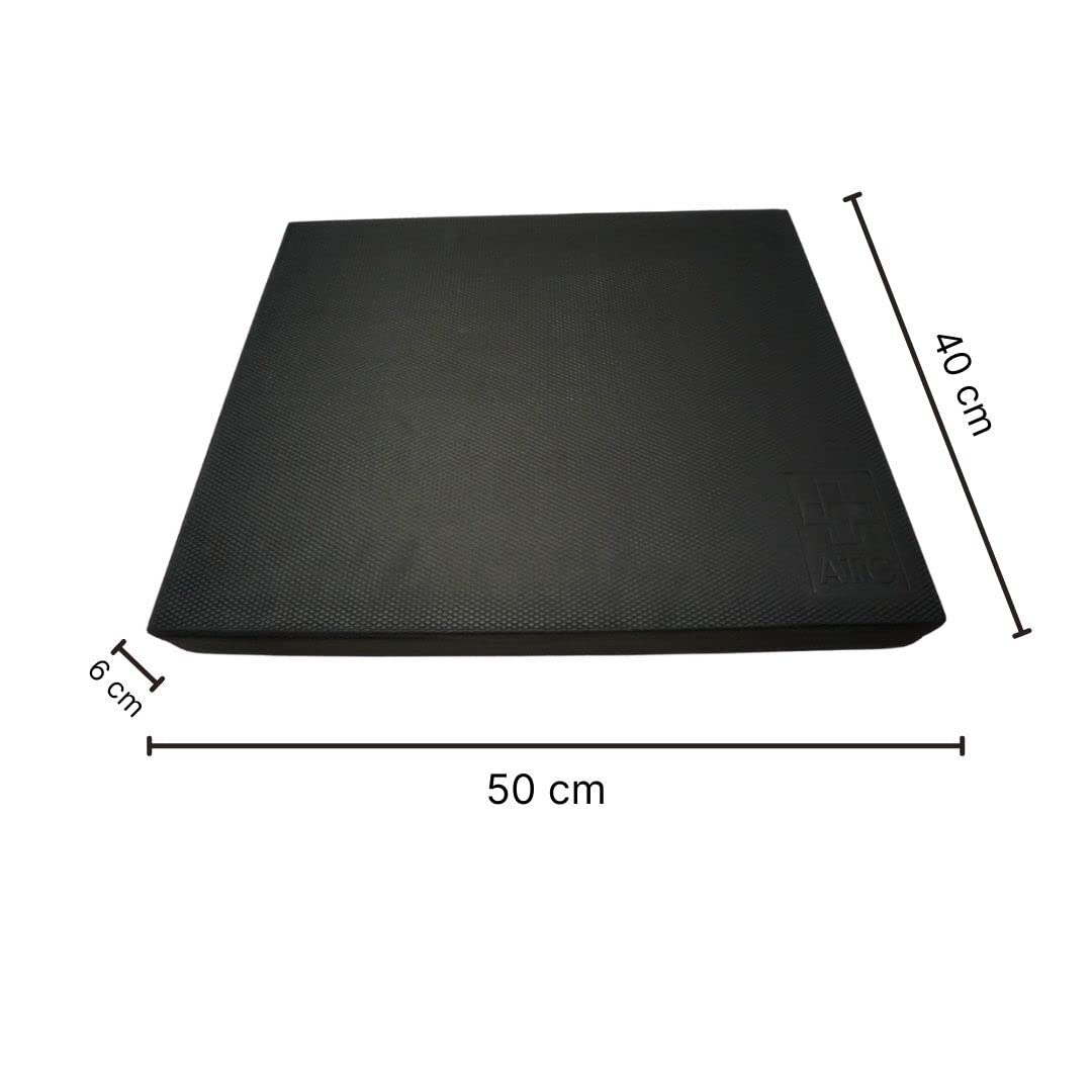 ATC Handels GmbH Balance Pad - Cuscino per equilibrio, per stabilità, per coordinazione (nero)