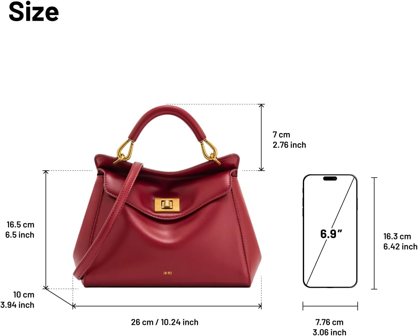 JW PEI Women's Lucia Classic Top Handbag - Image 4