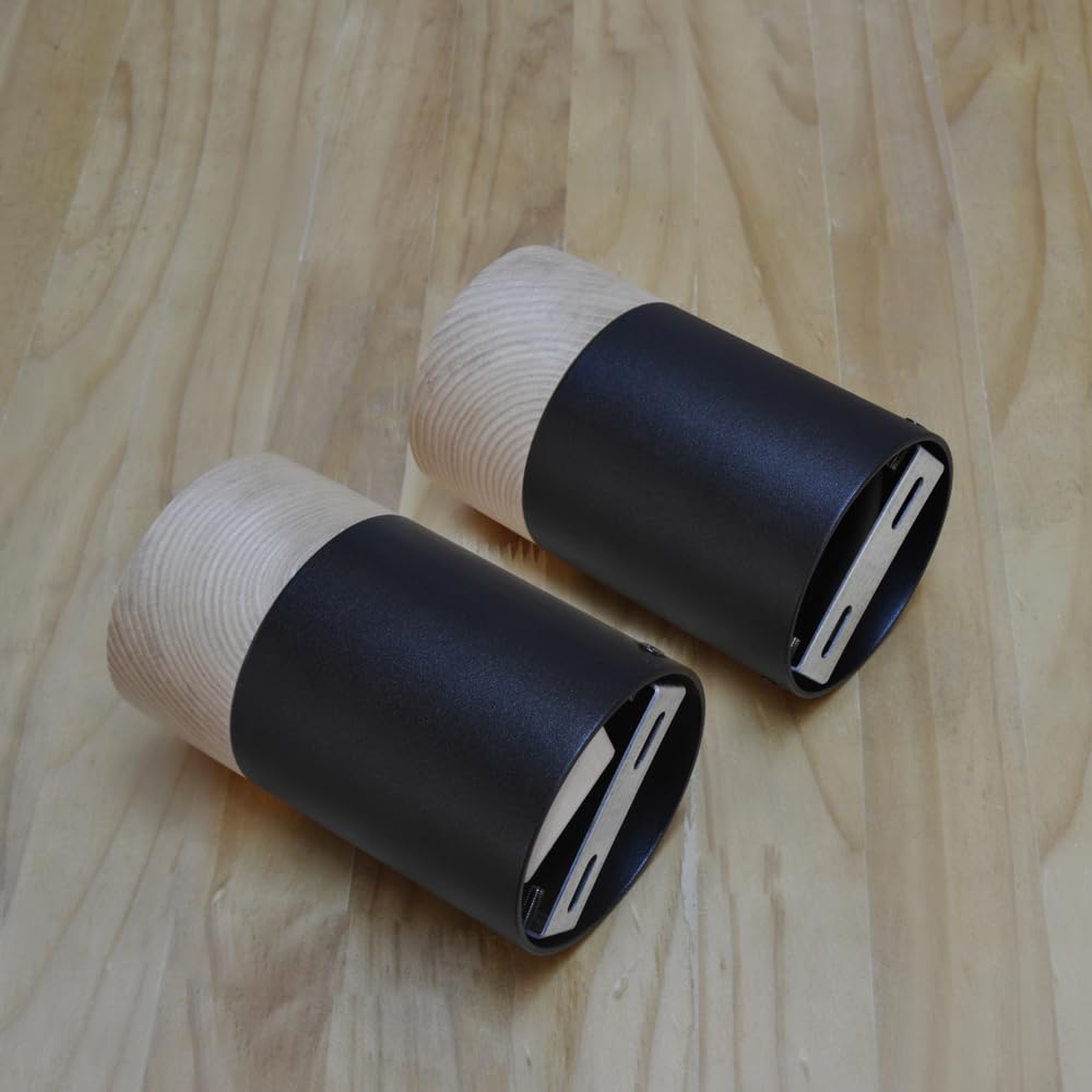 Lampara Techo Focos 2pcs,Lámpara De Techo Industrial Negro,Focos Interior Techo Metal y Madera,Retro Gu10 Lamparas De Techo Dormitorio De Diseño Para Sala De Estar Pasillo Cocina