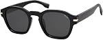 SOJOS Vintage Retro Square Polarized Sunglasses Men Trendy Womens Sun Glasses SJ2382
