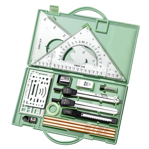 Kit de geometría de precisión y suministros para artistas y profesores