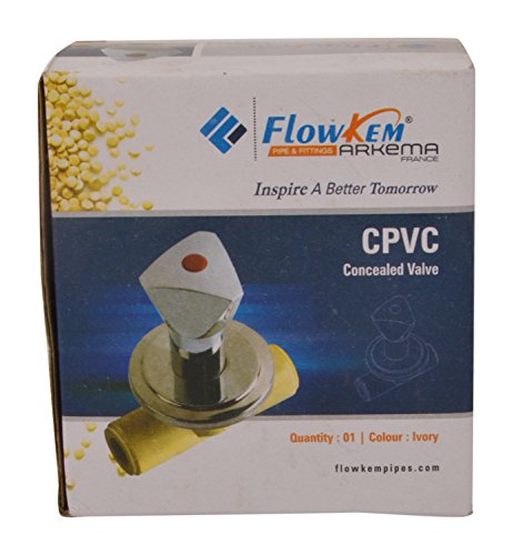 Image of Steel C PVC Concealed Valve (Silver, 1 Piece)