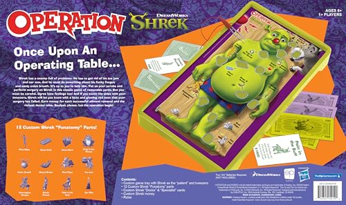Operation: Shrek Juego de Mesa con Piezas Personalizadas miniatura 2