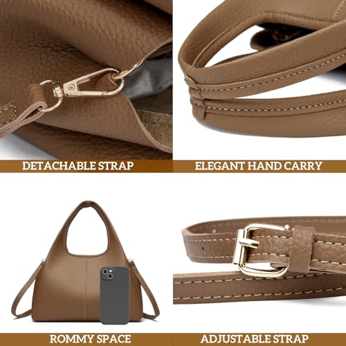 Top Handle Purses for Women Satchel Purses PU Leather Crossbody Bag Trendy Shoulder Bag3