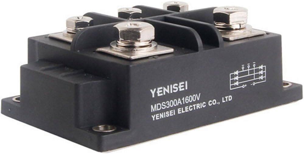 Three Phase Diod Bridge Rectifier 3PH MDS300A 1600V for DC Power of Apparatus, Input Rectificate Power of PWM Frequency Converter, Inverter Welding Machine