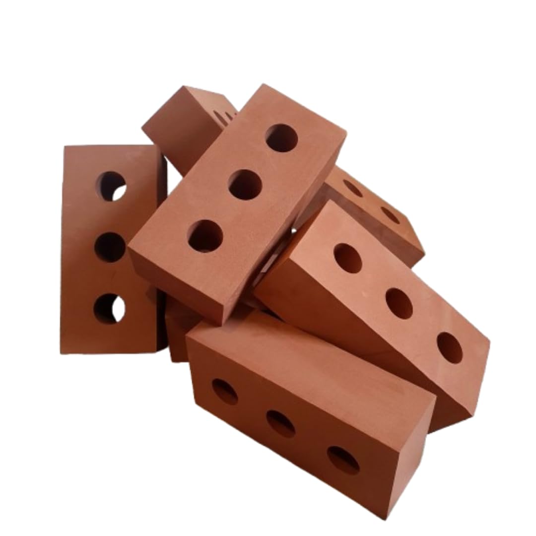 10-Piece Foam Builder's Brick Set for Kids – Perfect Starter Construction Toys for Imagination & Learning – Safe, Non-Toxic Foam Blocks for Indoor & Outdoor Sensory Play