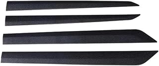 4pcs/Set ABS Chrome Car Side Skirt Bumper Side Door Body Trim Cover Compatible for Toyota Sienna 2021 2022 2023(Silver)