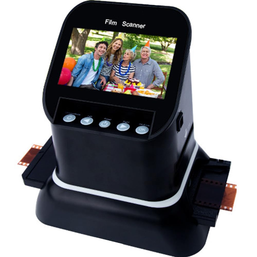 High Resolution 22MP Film Slide Scanner with 4.3" Display, Fast HD Scanning Converter for 35mm 120 126 127 135 Negatives Slides & Old Photos