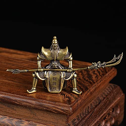 Thé kung fu en cuivre véritable pour table de cérémonie et jeu théâtral - 4