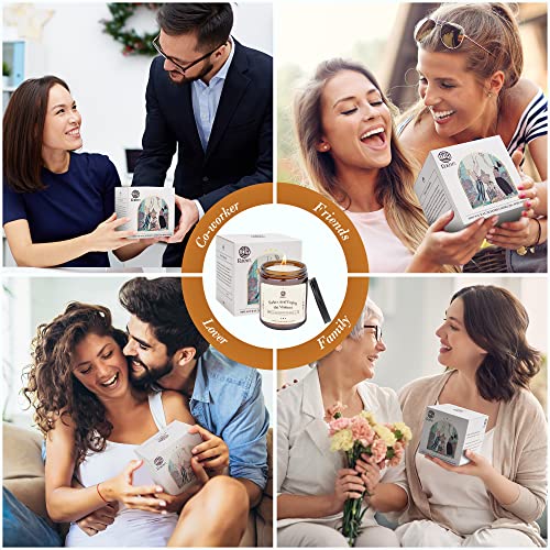 Candles For Home Scented, 60 Burn Hours 9Oz Scented Candles, Stress Relief Gifts, Birthday Gifts(Sandalwood Sweet Orange) #TOP5