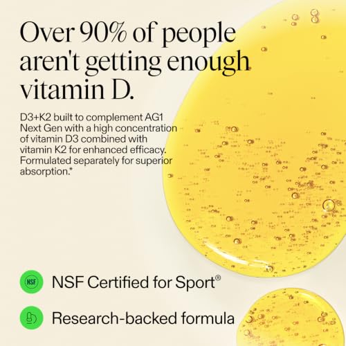 AG1 Vitamin D3 K2 Liquid Drops