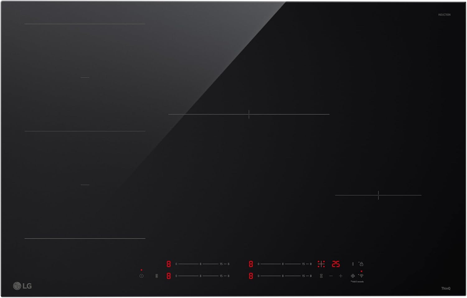 LG CI5Z3025BN Piano Cottura Induzione 80cm