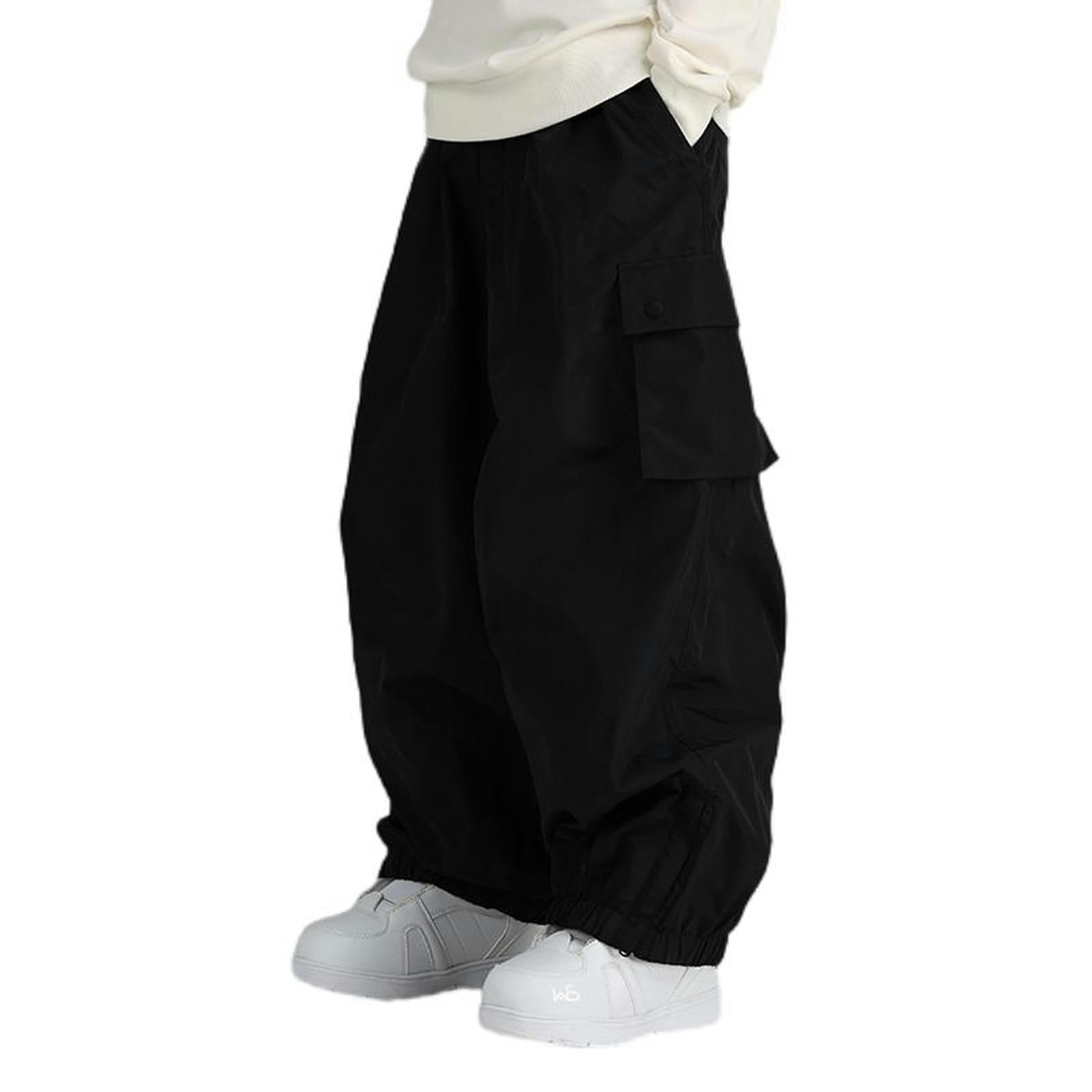 Pantalones de Snowboard Impermeables Resistentes al Viento para Hombre y Mujer con Bolsillos