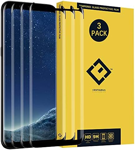(3-Pack) Compatible with Samsung Galaxy S9 Screen Protector, [9H Hardness] [Ultra-Thin] [Anti-Scratch] HD Clear Tempered Glass Protective Film fit Galaxy S9 SM-G960 G960U G960F G960N G9600 G9608 5.8"