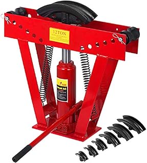 Happybuy 12 Ton Exhaust Tubing Bender 1/2 Inch Square Hydraulic Hand Pump Tubing